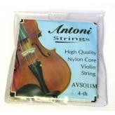 Струны для скрипки Antoni AVS011M 1\4,1\2