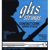 Струны для бас-гитары GHS Strings Bass Contact Core Super Steels