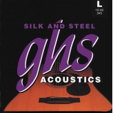 Струны для акустической гитары GHS Strings Silk and Steel