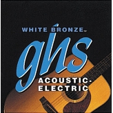 Струны для акустической гитары GHS Strings White Bronze